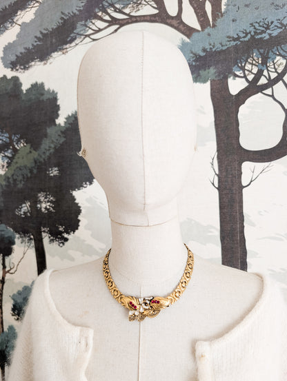 Collier baroque fabrication française