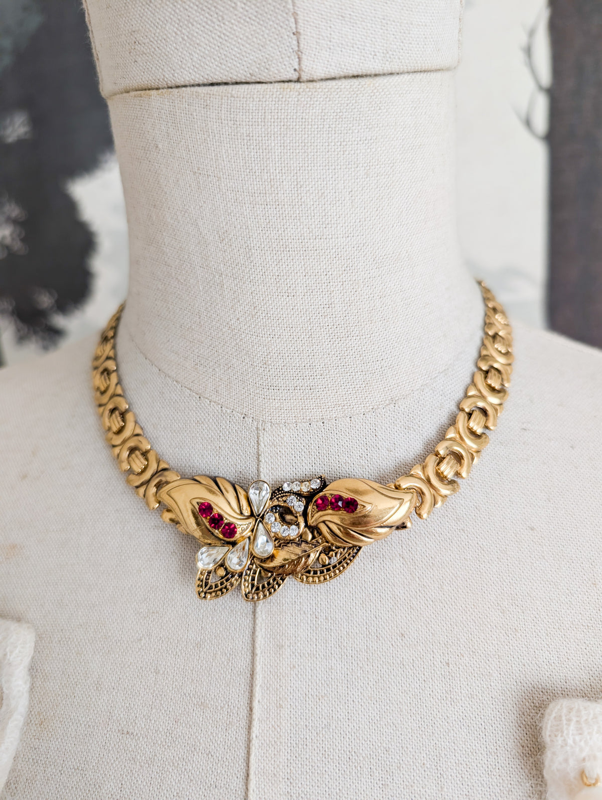 Collier baroque fabrication française