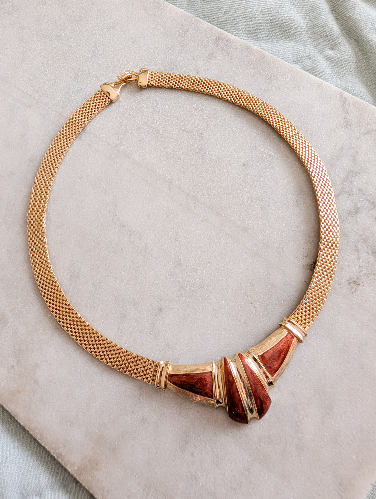 Collier Orena caramel