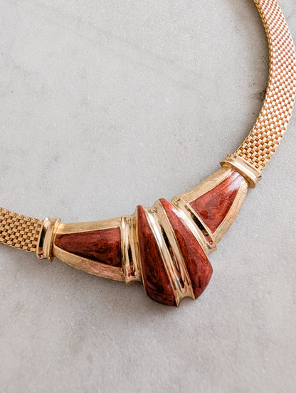 Collier Orena caramel