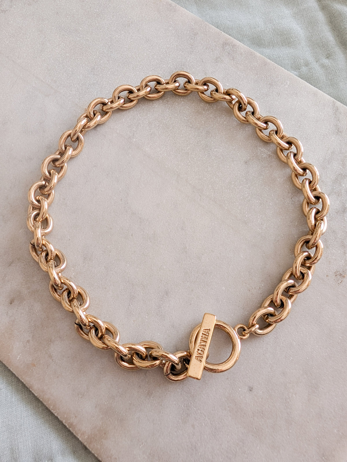 Collier maille Agatha