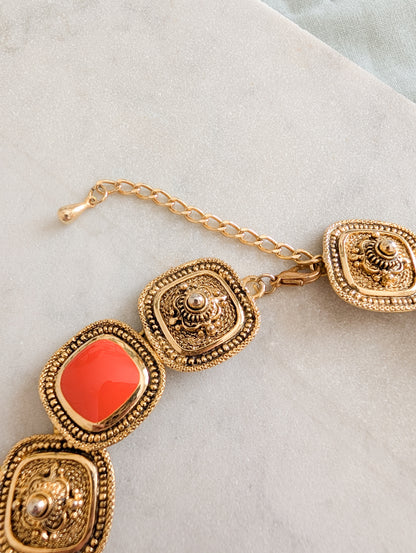 Exceptionnel collier 80's