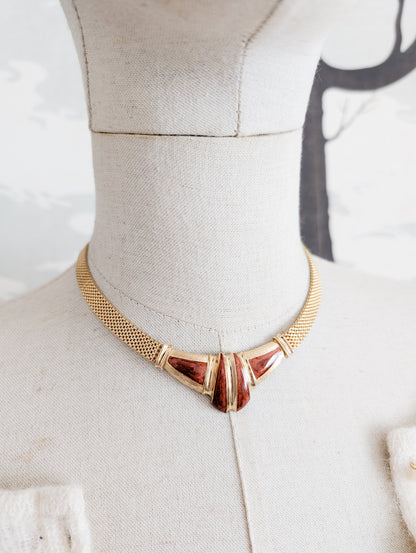 Collier Orena caramel