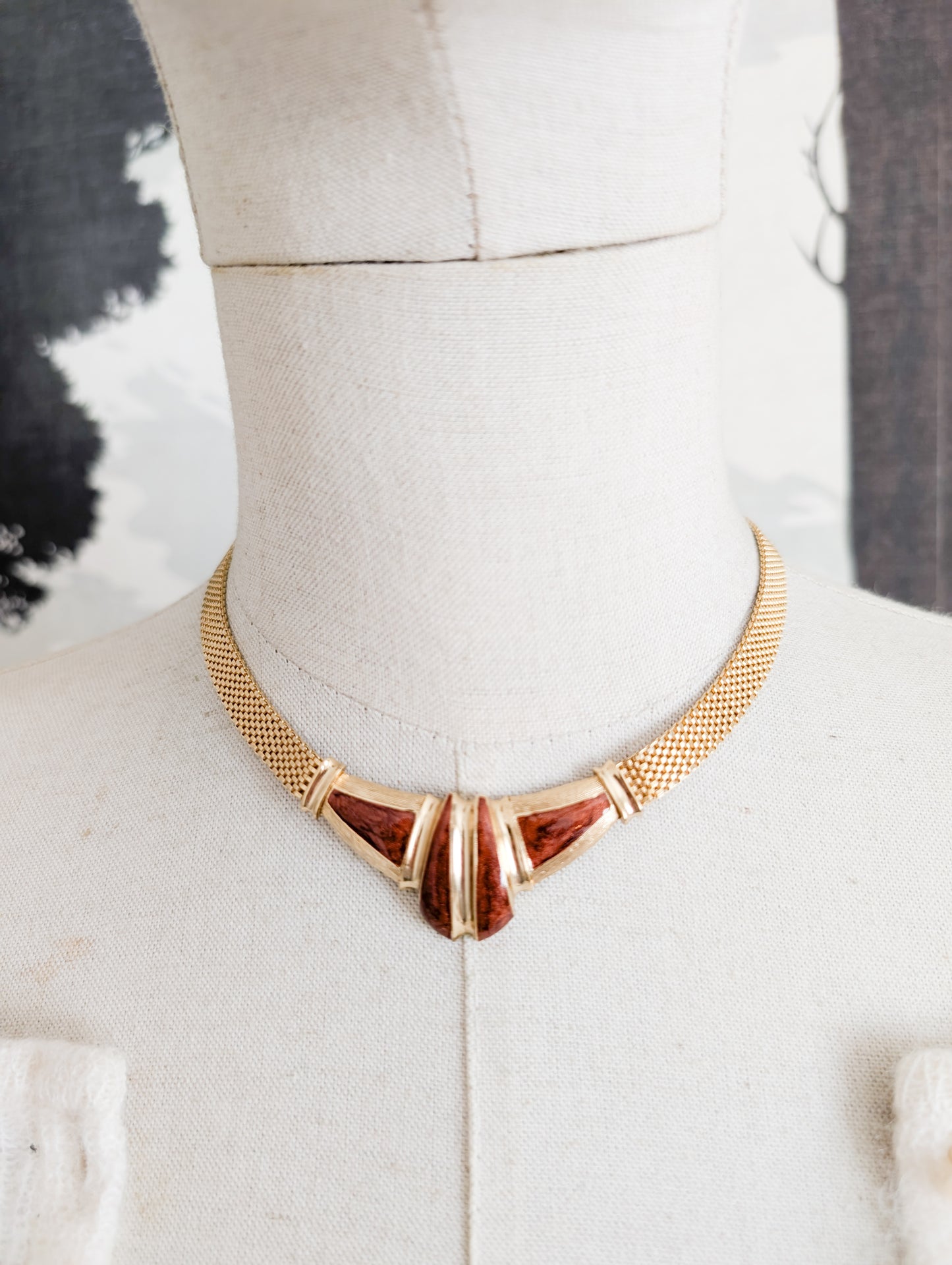 Collier Orena caramel
