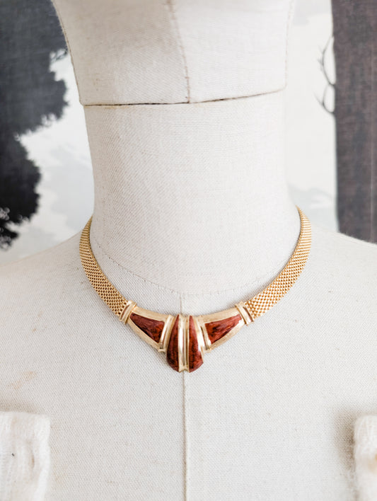 Collier Orena caramel