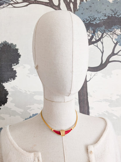 Collier Orena rouge