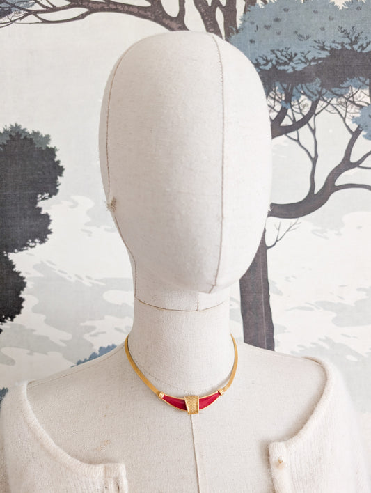 Collier Orena rouge