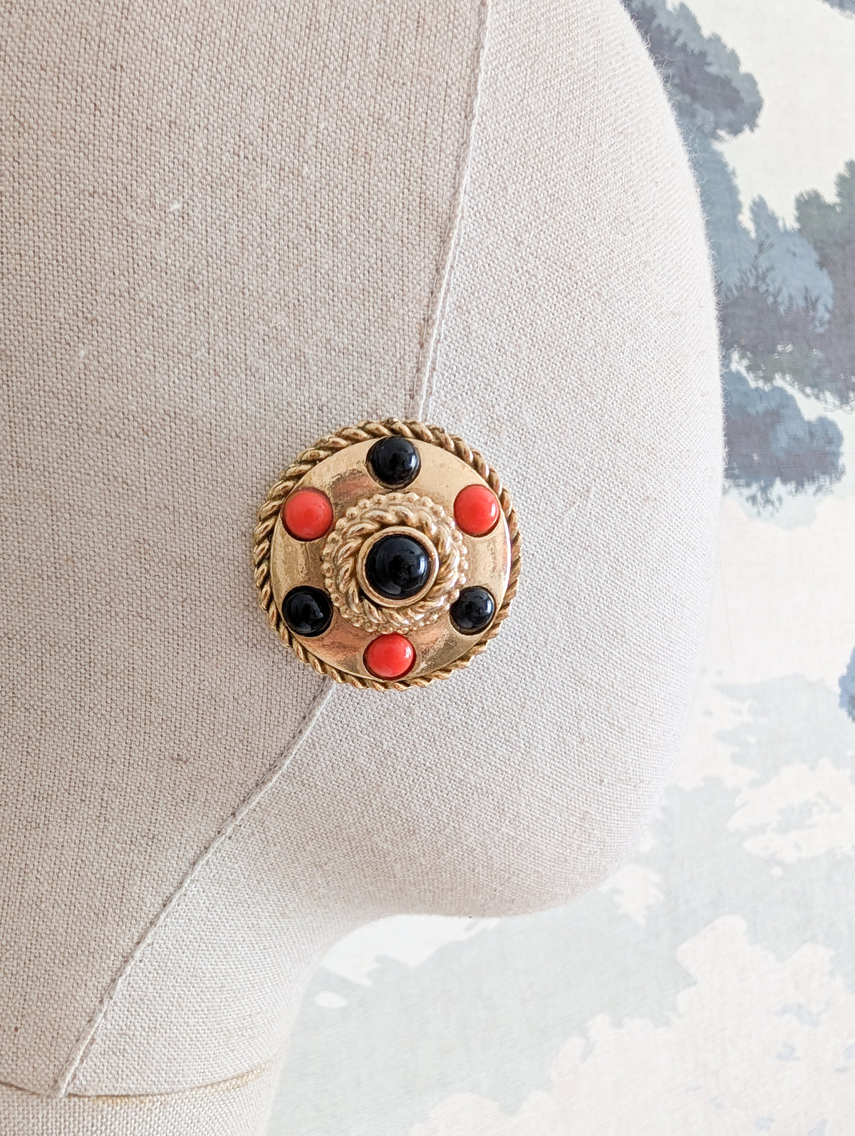 Boucles cabochons