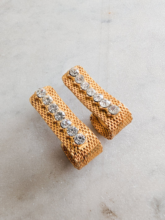 Boucles italiennes 70's oreilles percées