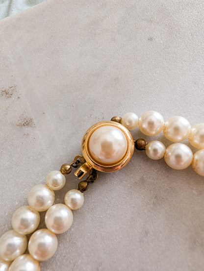Collier de perles pendentif joyaux
