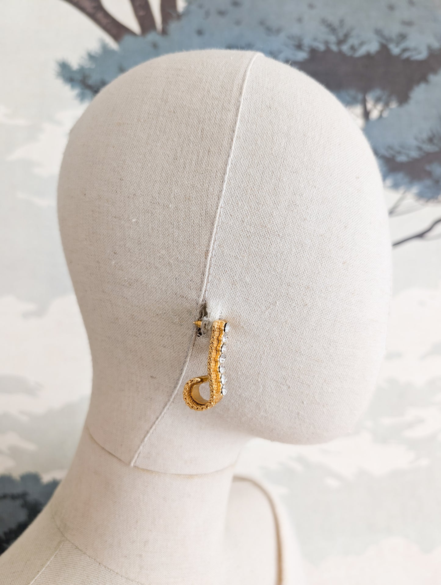 Boucles italiennes 70's oreilles percées