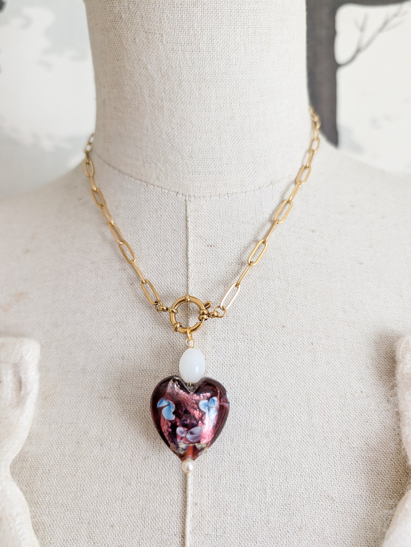 Coeur en verre Norvégien