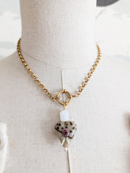 Coeur en verre Norvégien