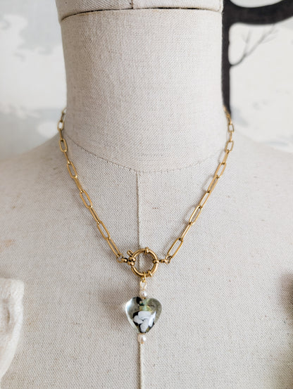 Coeur en verre Norvégien