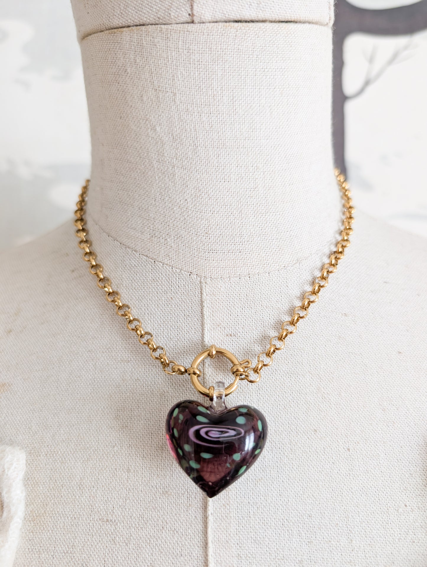 Coeur en verre Norvégien
