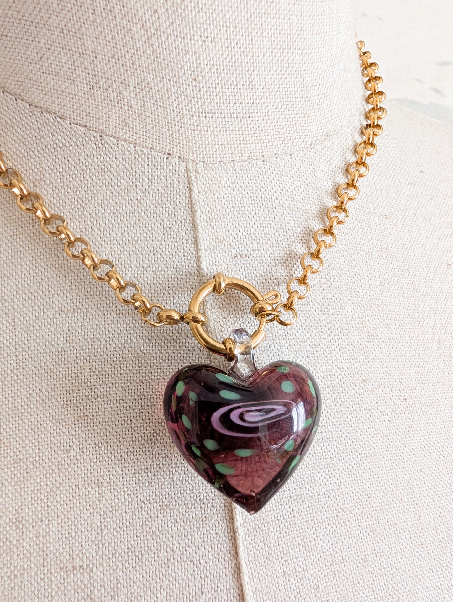 Coeur en verre Norvégien