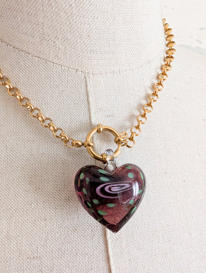 Coeur en verre Norvégien