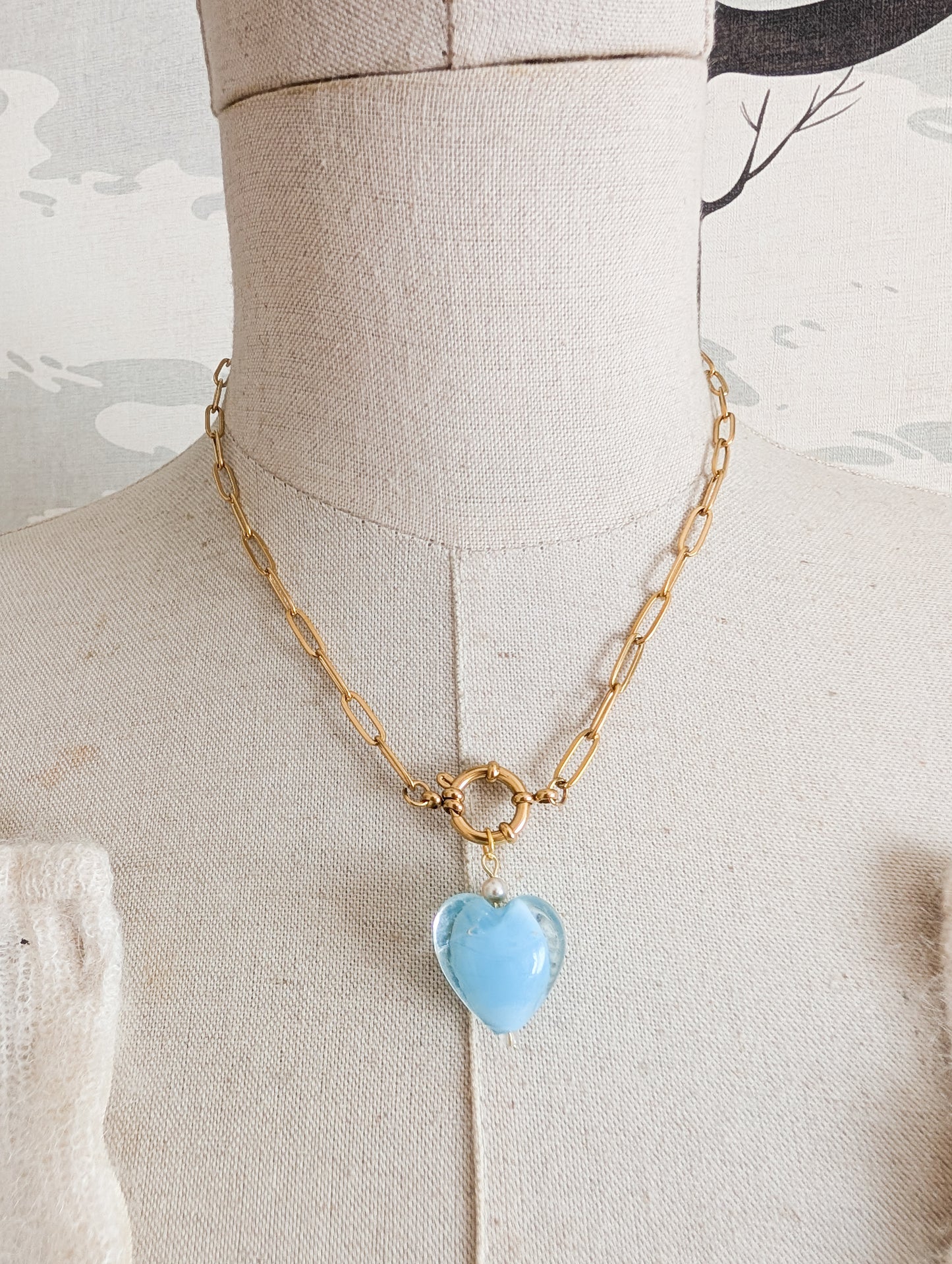 Coeur en verre Norvégien