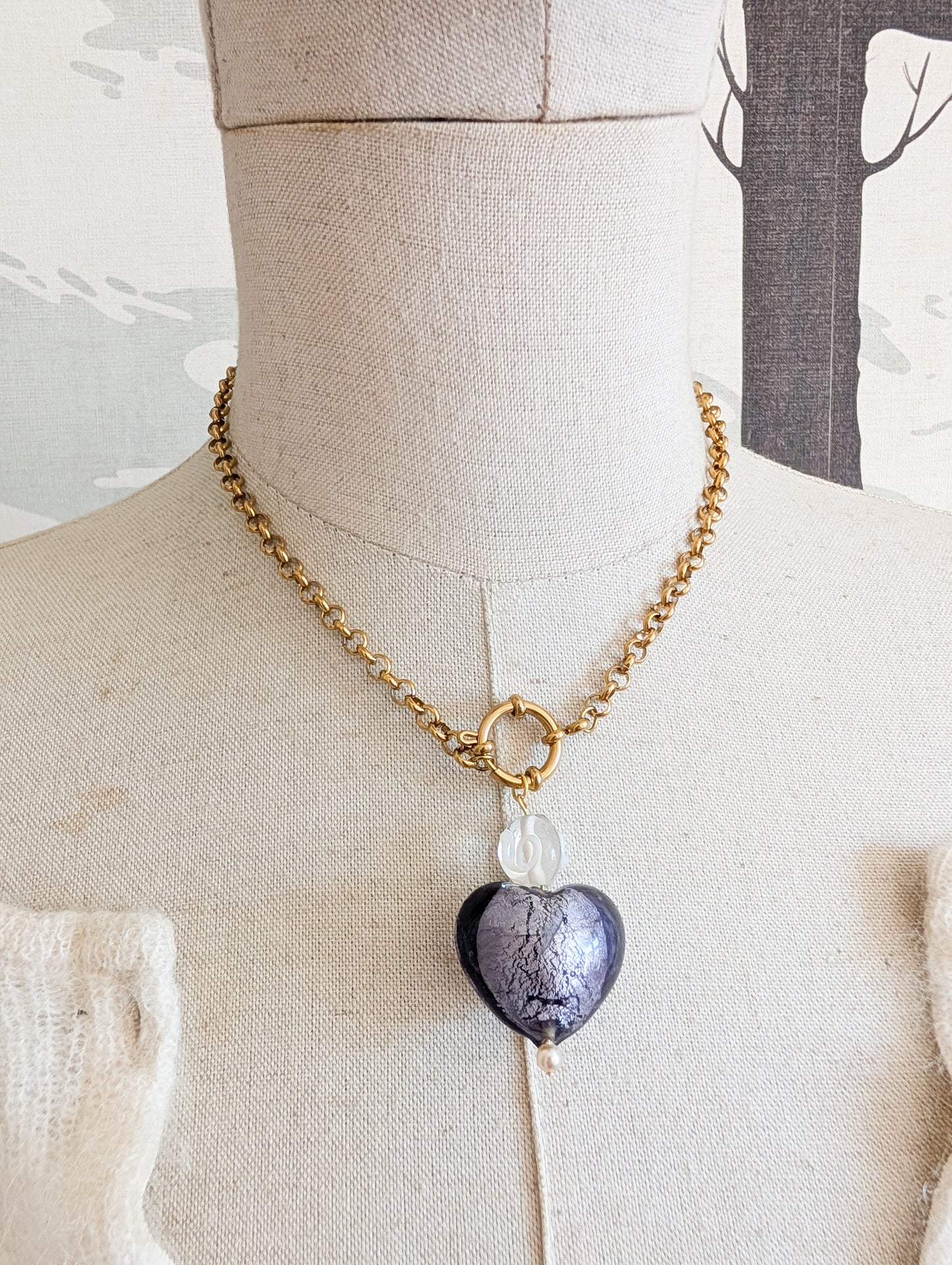 Coeur en verre Norvégien