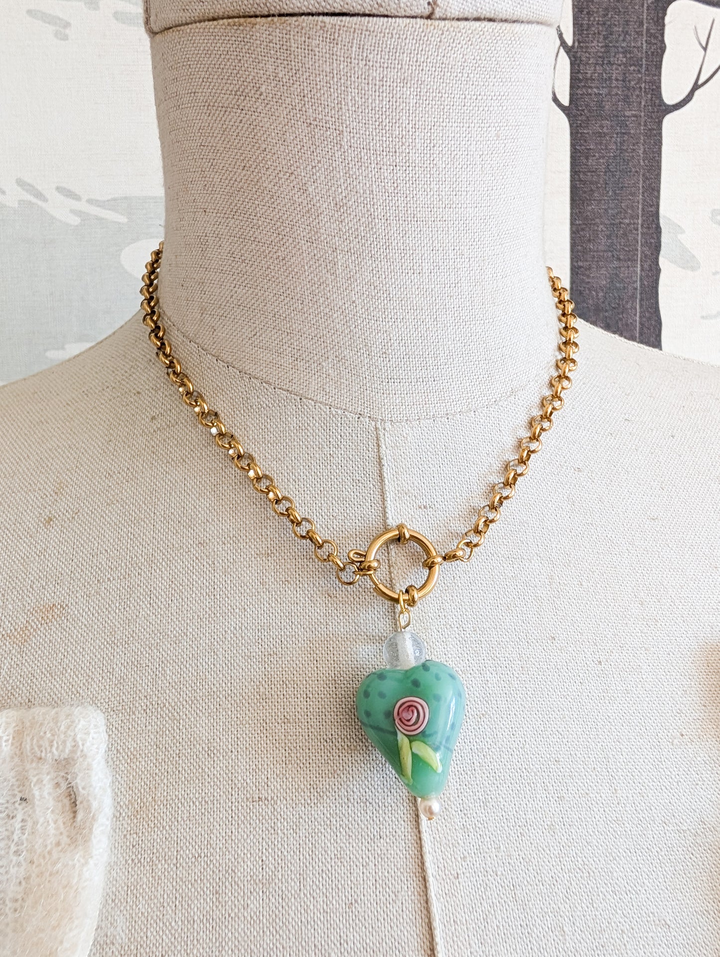 Coeur en verre Norvégien