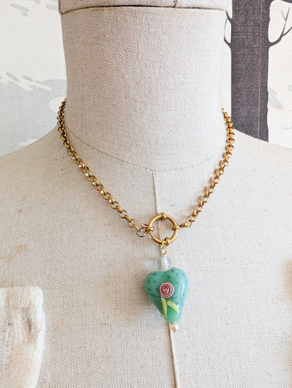 Coeur en verre Norvégien