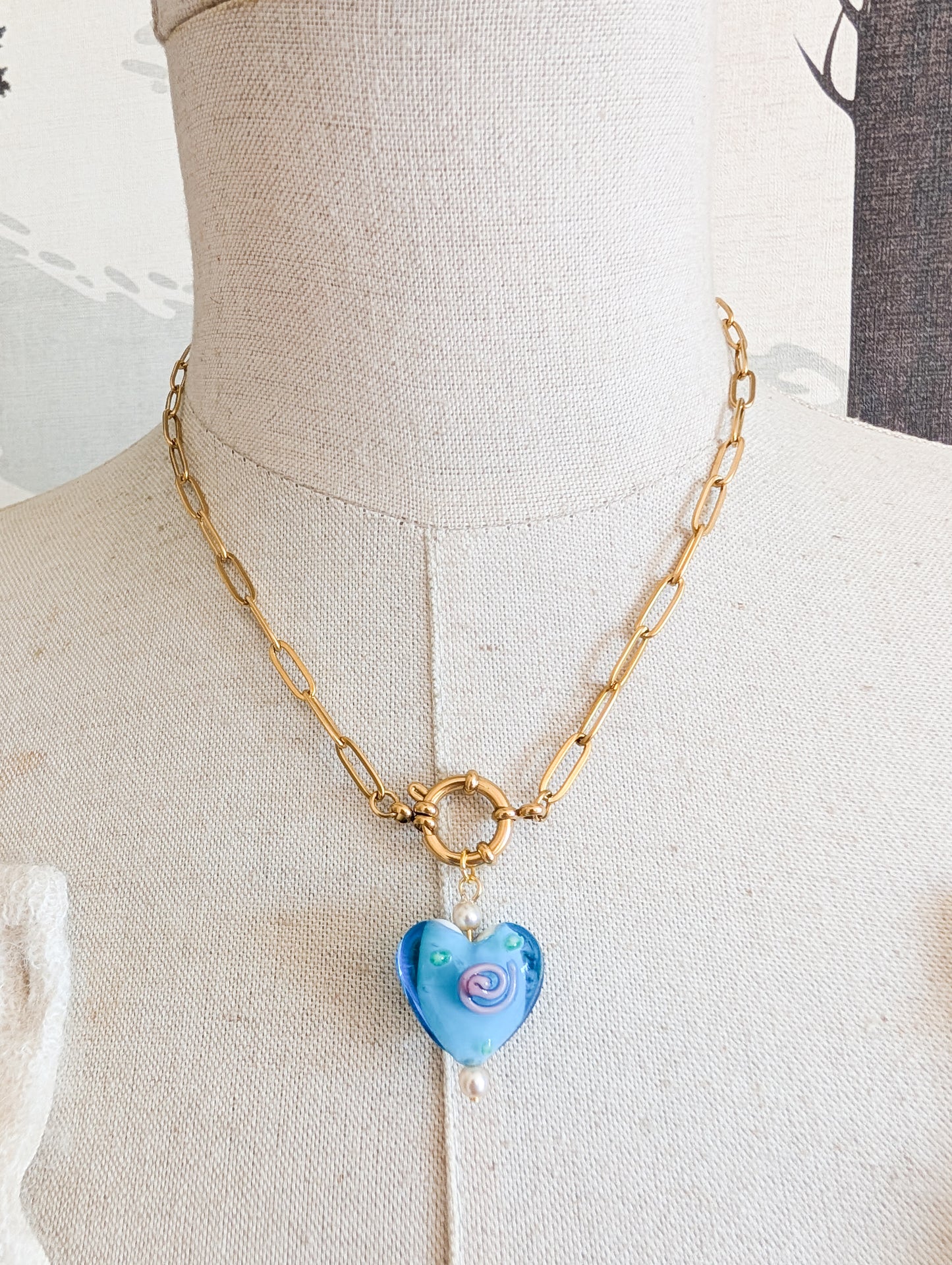 Coeur en verre Norvégien