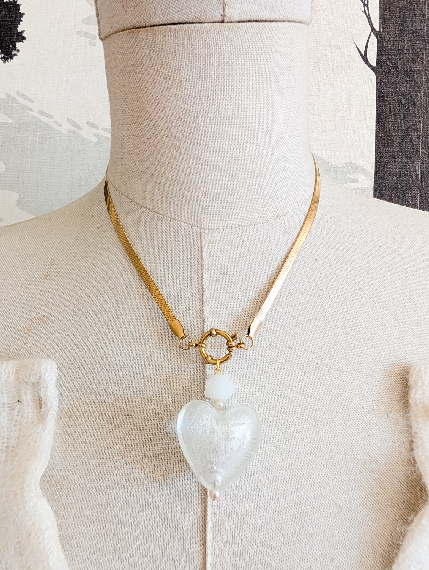 Coeur en verre Norvégien
