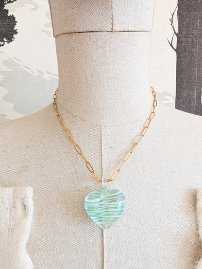 Coeur en verre Norvégien
