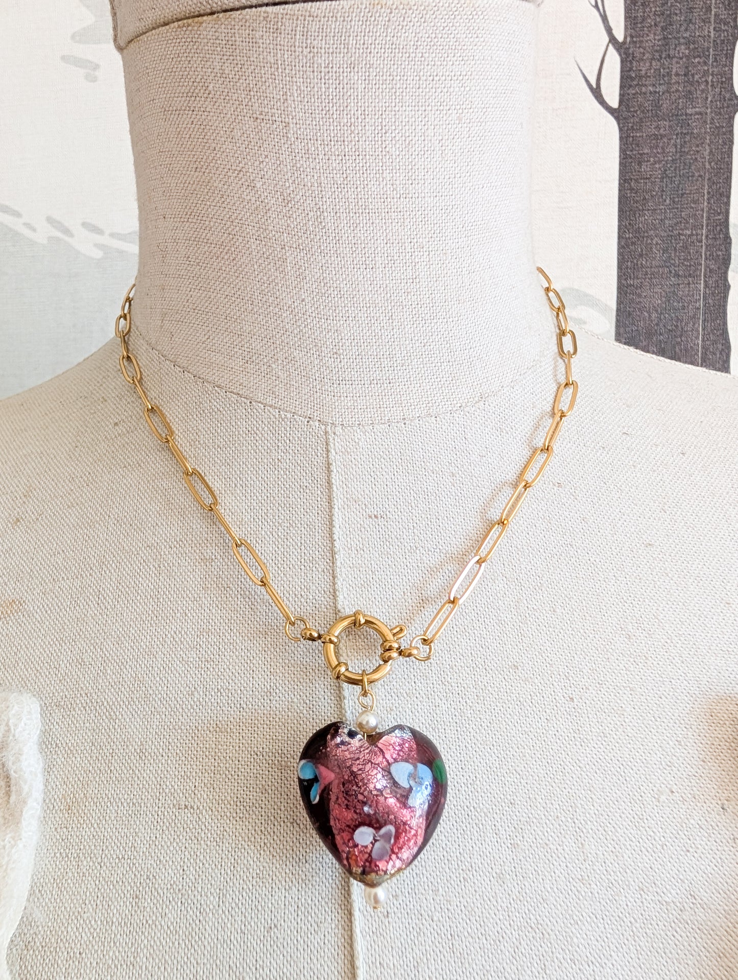 Coeur en verre Norvégien