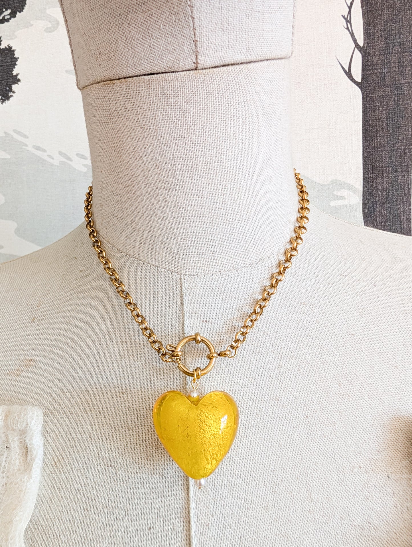 Coeur en verre Norvégien