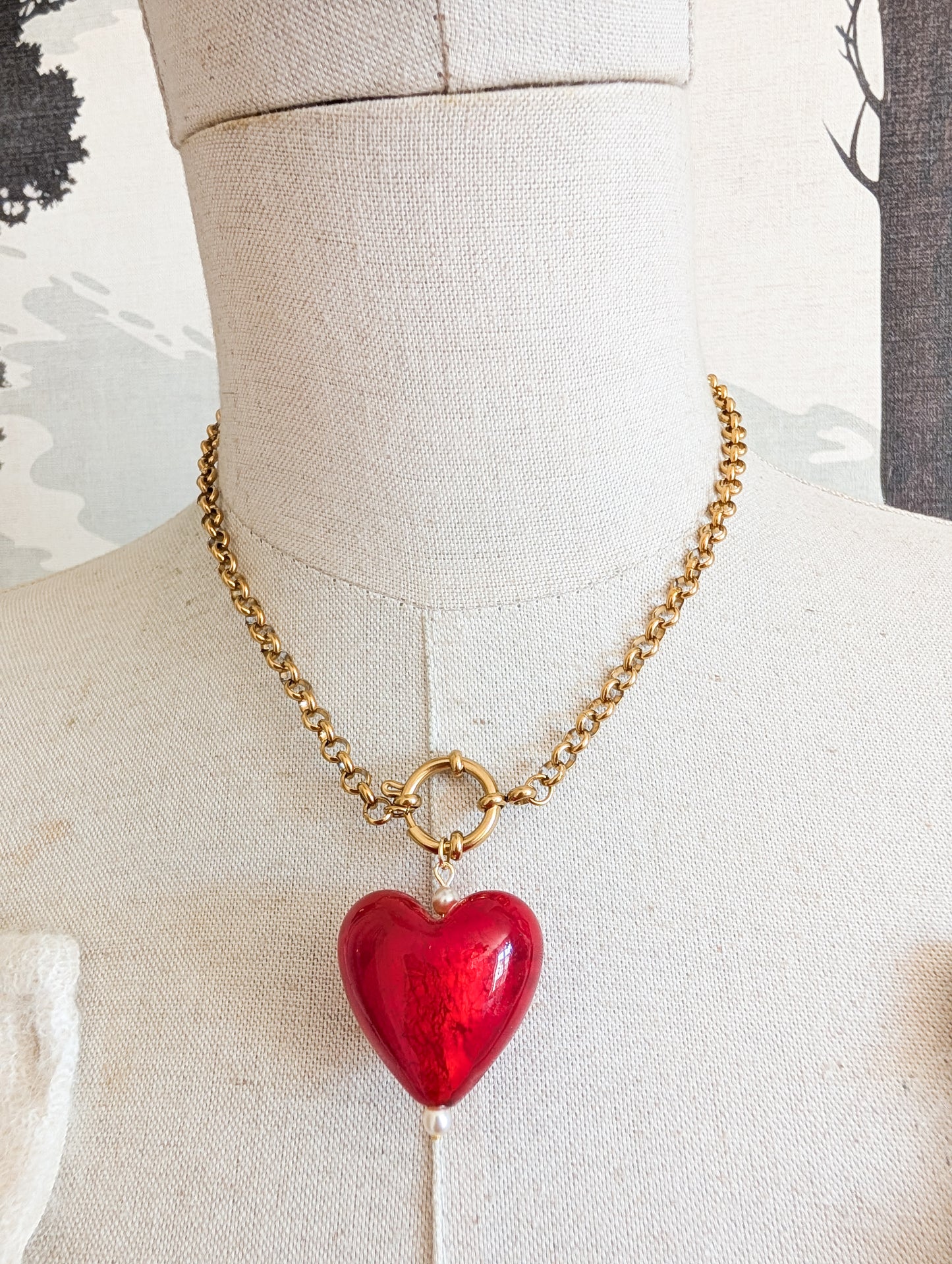 Coeur en verre Norvégien