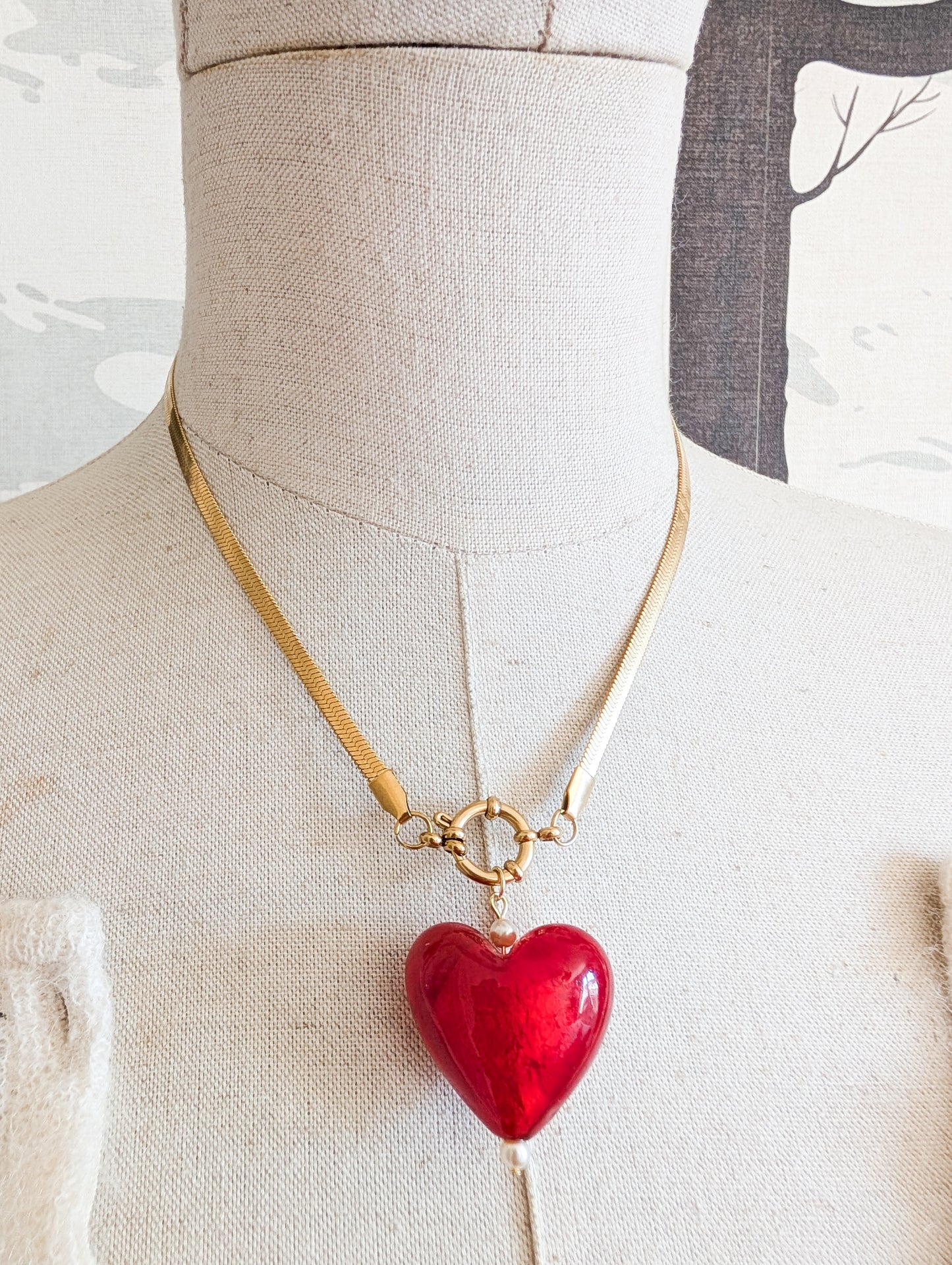 Coeur en verre Norvégien