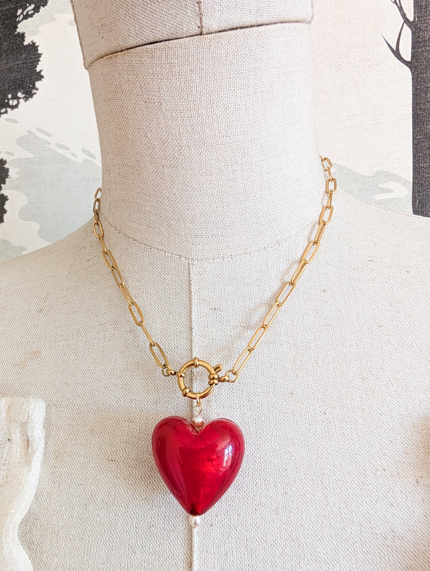 Coeur en verre Norvégien