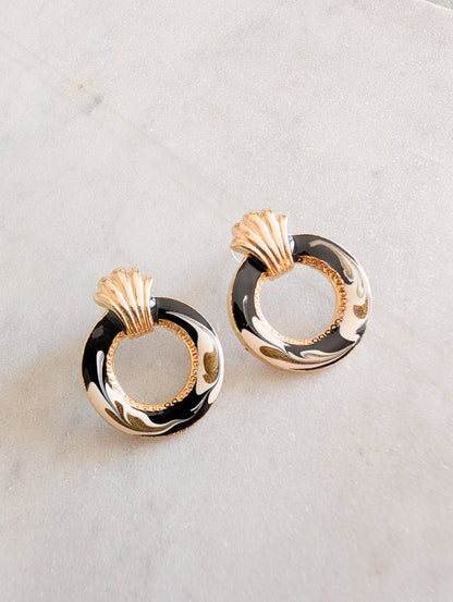 Boucles américaines oreilles percées