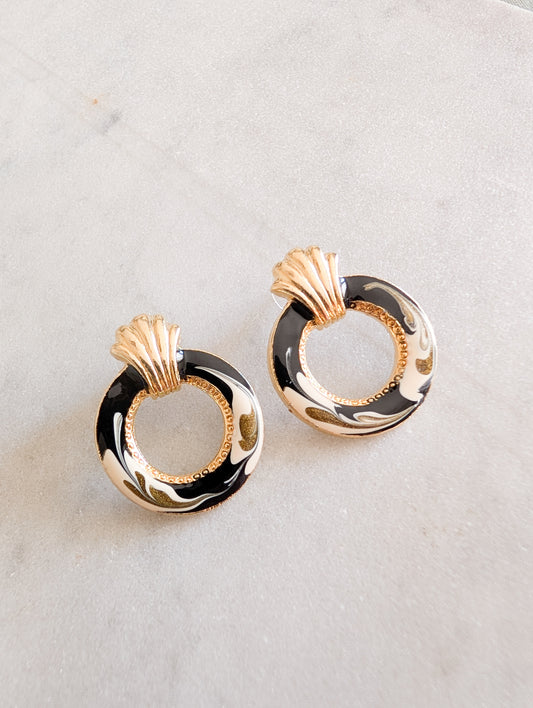 Boucles américaines oreilles percées