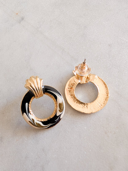 Boucles américaines oreilles percées