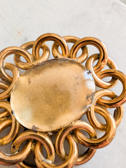 Grande broche américaine 1940