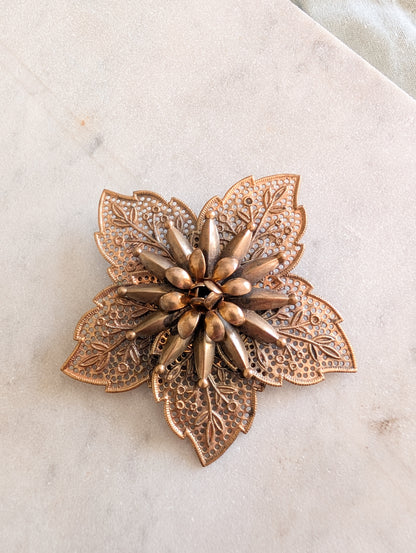 Grande broche américaine 1940
