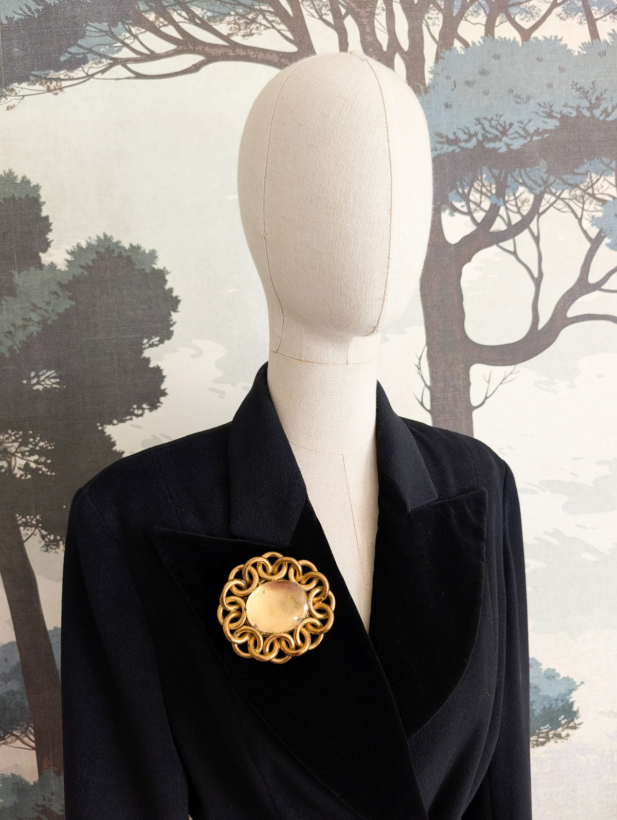 Grande broche américaine 1940