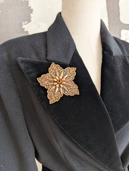Grande broche américaine 1940