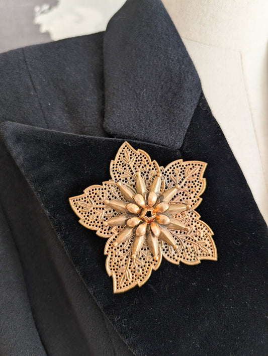 Grande broche américaine 1940