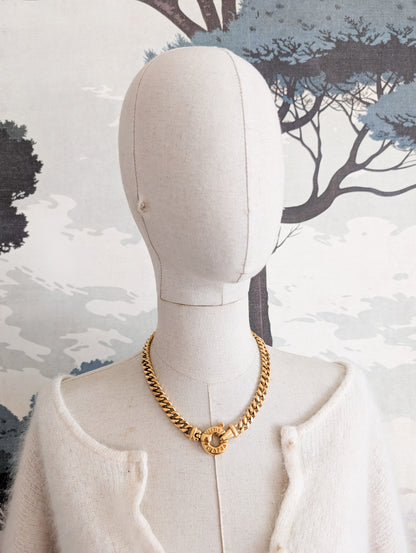 Collier gourmette Agatha