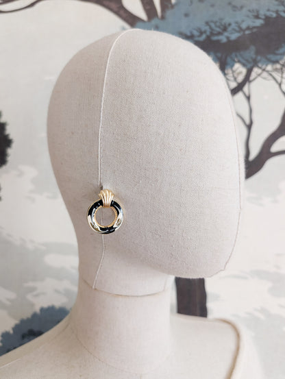 Boucles américaines oreilles percées