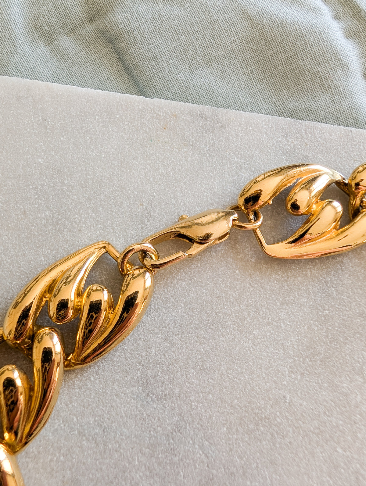 Collier maille 80's