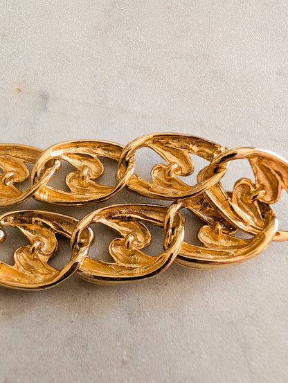 Collier maille 80's