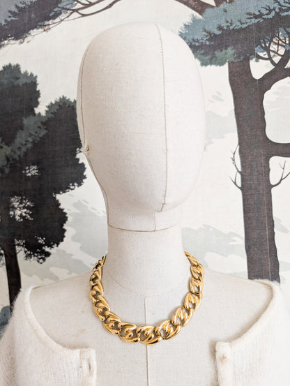 Collier maille 80's