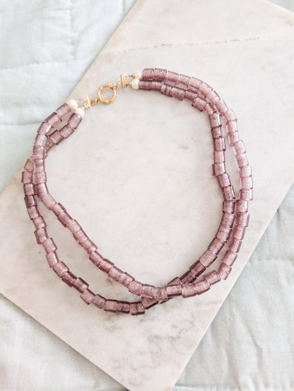 Collier en verre