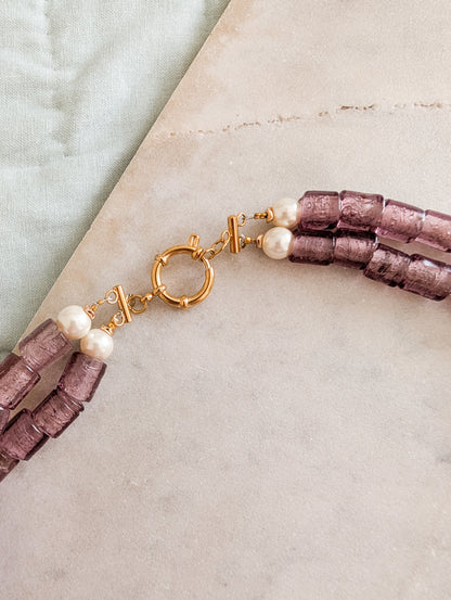 Collier en verre