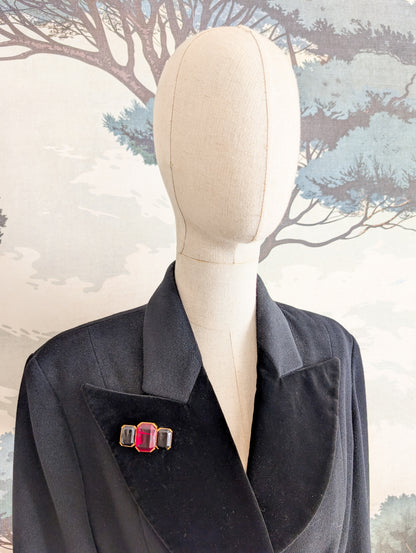 Broche Joyaux 80's