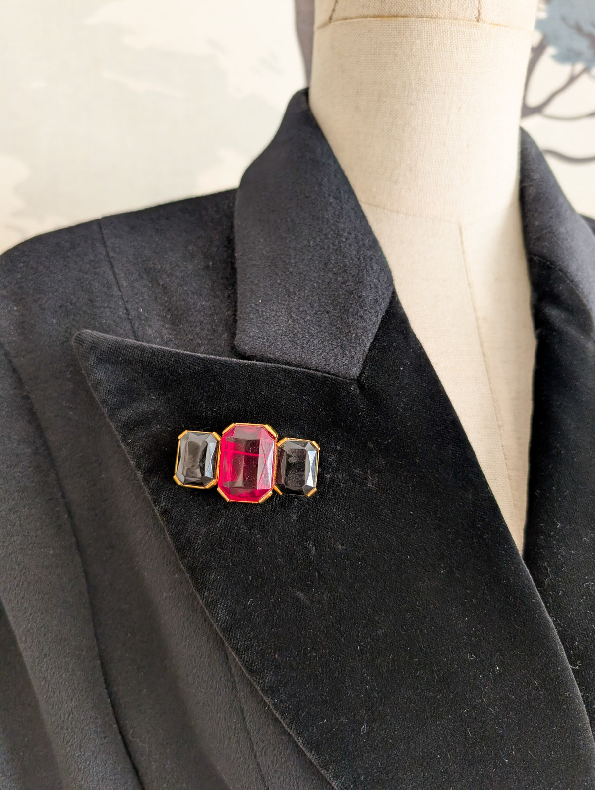 Broche Joyaux 80's